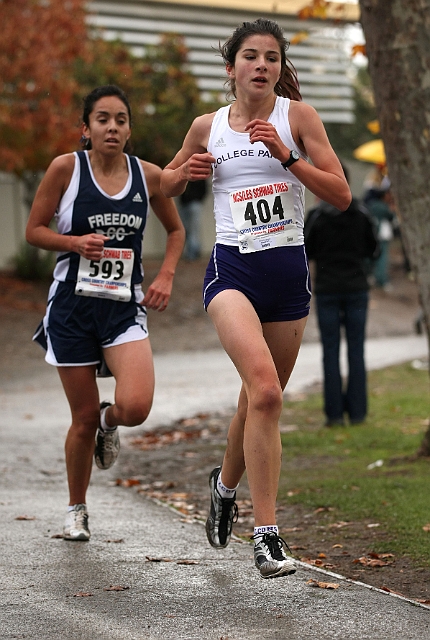 2010NCSXC GD1-1384.JPG - 2010 North Coast Section Cross Country Championships, Hayward High School, Hayward, California